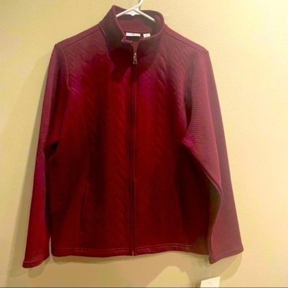 Croft and Barrow jacket size petite large casual jacket warm fall jacket size LP